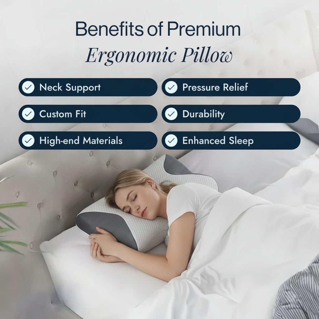 Massavio SweetDream Ergonomic Pillow
