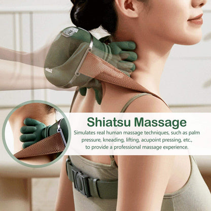 HandGrip Neck & Shoulder Massager – Human-Touch Design