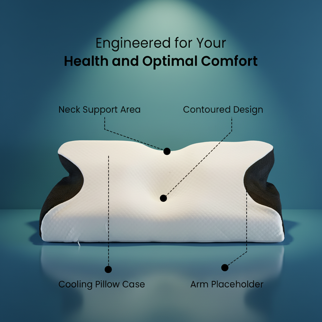 Massavio SweetDream Ergonomic Pillow