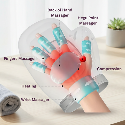 Massavio WristSpa 3-in-1 Hand Massager
