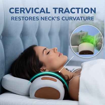 Massavio-RestTherapy Traction Massager Pillow