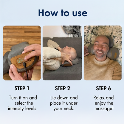 Massavio-RestTherapy Traction Massager Pillow